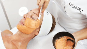 A link to a popup image that describes Co-Enzyme Q-10 anti-aging facial treatment.