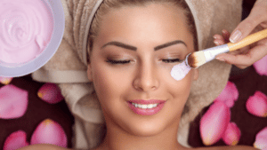 Link to an image showing details of the royal rose facial treatment