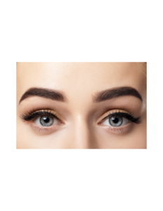 Permanent makeup with microblading